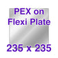 Flexi Plate with PEX - Creality K1C - 235 x 235 w/ Alignment Notches