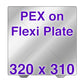 Flexi Plate with PEX - Creality CR-10S Pro - 320 x 310