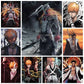 BLEACH DIY Diamond Painting Kurosaki Ichigo Zaraki Kenpachi Poster Hand Diamond Embroidery Home Room Decor Kids DIY