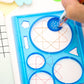 Geometry Spirograph Drawing Stencils Set | Creative Flower Ruler for Kids Art