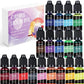 Candle Dyes Kit – Liquid Colorant Pigment Set for DIY Candle & Soap Making | Vibrant Wax Dye for Soy, Beeswax & Gel Candles