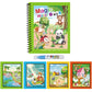 Cartoon Watercolor Painting Magic Book | Mess-Free Reusable Water Drawing Pad for Kids