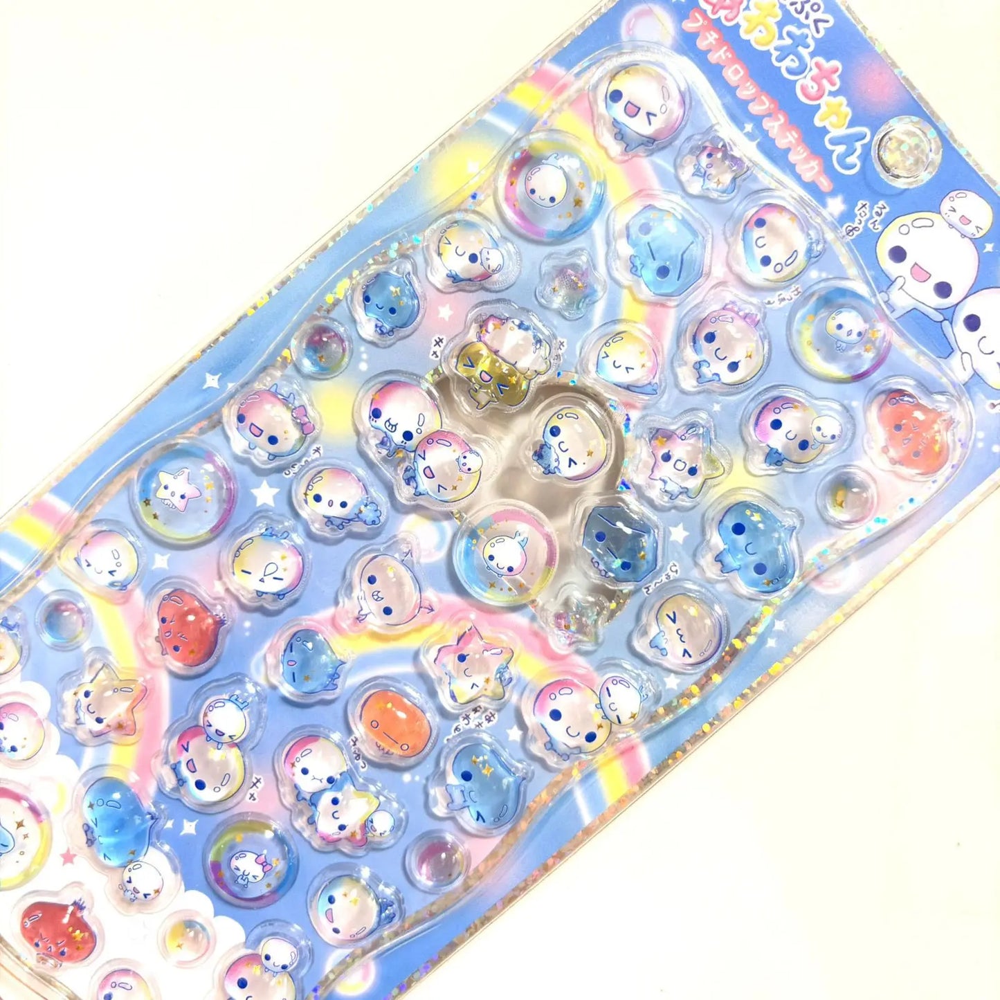 Cartoon Japanese 3D Crystal Relief Stickers | DIY Decoration for Phone, Water Cup, and Gifts