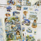 20-Sheet Junk Journal Sticker Pack | DIY Scrapbooking Decor