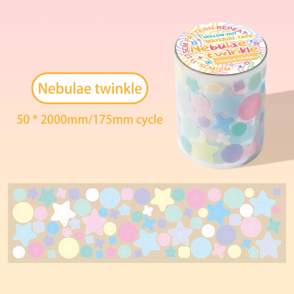Colorful Star and Heart Die-Cut Stickers | Multi-Layer Hollow Decorative Journal Stickers