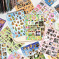 Cute Pets Sticker Book 30 Sheets | Scrapbooking DIY Collage Material