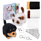 Animals DIY Needle Felting Set – Beginner Handcraft Kit with Tools