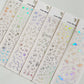 Cute Decorative Paper Stickers for Photocards and Scrapbooking | Kawaii Toploader Sticker Pack