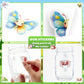 1 Roll Spring Insect Stickers Decal Reward Cute Office Supplies Incentives Animals Sticker Christmas Party Favor, 500 Pcs 1inch