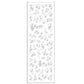Cute Decorative Paper Stickers for Photocards and Scrapbooking | Kawaii Toploader Sticker Pack