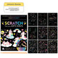Rainbow Scratch Art Paper Kit for Kids | 9-Piece Magic Drawing Set