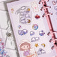 Cartoon Japanese 3D Crystal Relief Stickers | DIY Decoration for Phone, Water Cup, and Gifts