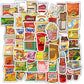 59PCS Classic Snacks Graffiti Stickers | Waterproof Decals for Laptop Skateboard Bicycle