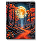 5D Diamond Painting Kit - Aurora Landscape Mosaic, Full Round Drill for DIY Home Decor