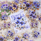20 PET Flower Stickers for Scrapbooking | Transparent Adhesive Decorative Set