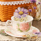 20pcs Floral Scent Vintage Flower Stickers | Creative DIY Journal Garden Label Pack