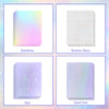 50 Sheets Holographic Cold Lamination Film | Clear Self-Adhesive Waterproof Overlay