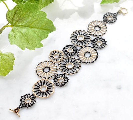 Slender Bugle Bracelet Free Digital Download Beading Pattern/Tutorial/Instructions/How To (DO NOT ADD TO CART - Click on Link on Pattern Page)