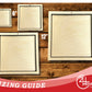 Unfinished Wood 2 Layer Square Shadowbox Shape | DIY Craft Cutout | up to 46" DIY