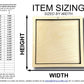 Unfinished Wood 2 Layer Square Shadowbox Shape | DIY Craft Cutout | up to 46" DIY