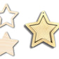 Unfinished Wood 2 Layer Star Shadowbox Shape | DIY Craft Cutout | up to 46" DIY