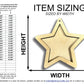 Unfinished Wood 2 Layer Star Shadowbox Shape | DIY Craft Cutout | up to 46" DIY