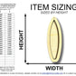 Unfinished Wood 2 Layer Surfboard Shadowbox Shape | DIY Craft Cutout | up to 46" DIY
