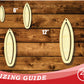 Unfinished Wood 2 Layer Surfboard Shadowbox Shape | DIY Craft Cutout | up to 46" DIY