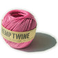 ORDER#: TWINEBALL-1MM-DYED 100% Hemp Twine, 1mm, Dyed
