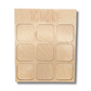 Unfinished Wood Tic Tac Toe Board | Paint By Line Crafts | 12" DIY