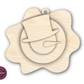 Unfinished Wood Melting Snowman with Top Hat 5pc. Set | JGrondz | DIY Craft Cutout | 4" | 1/4" Thick