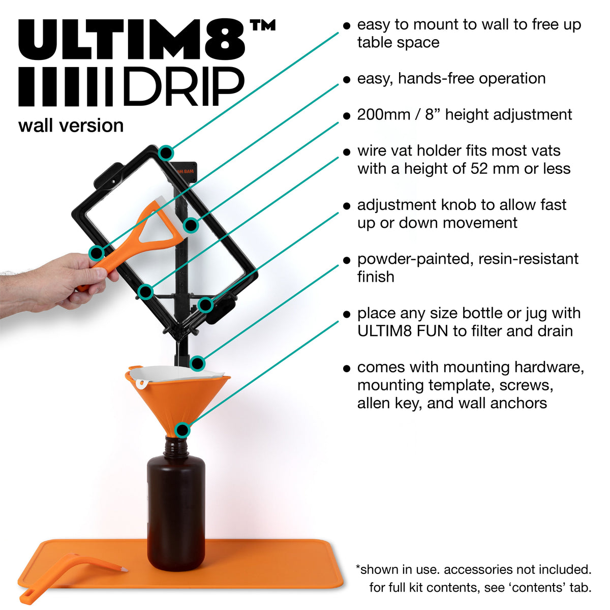 ULTIM8™ DRIP - Wall Version