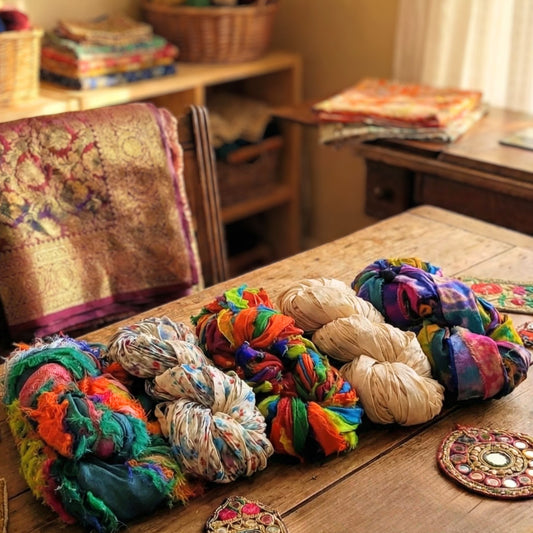 Make Your Own Recycled Silk Baskets includes 2 Free patterns