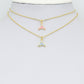 Mother of Pearl Whale Tail Pendant charm, Sku#WL27