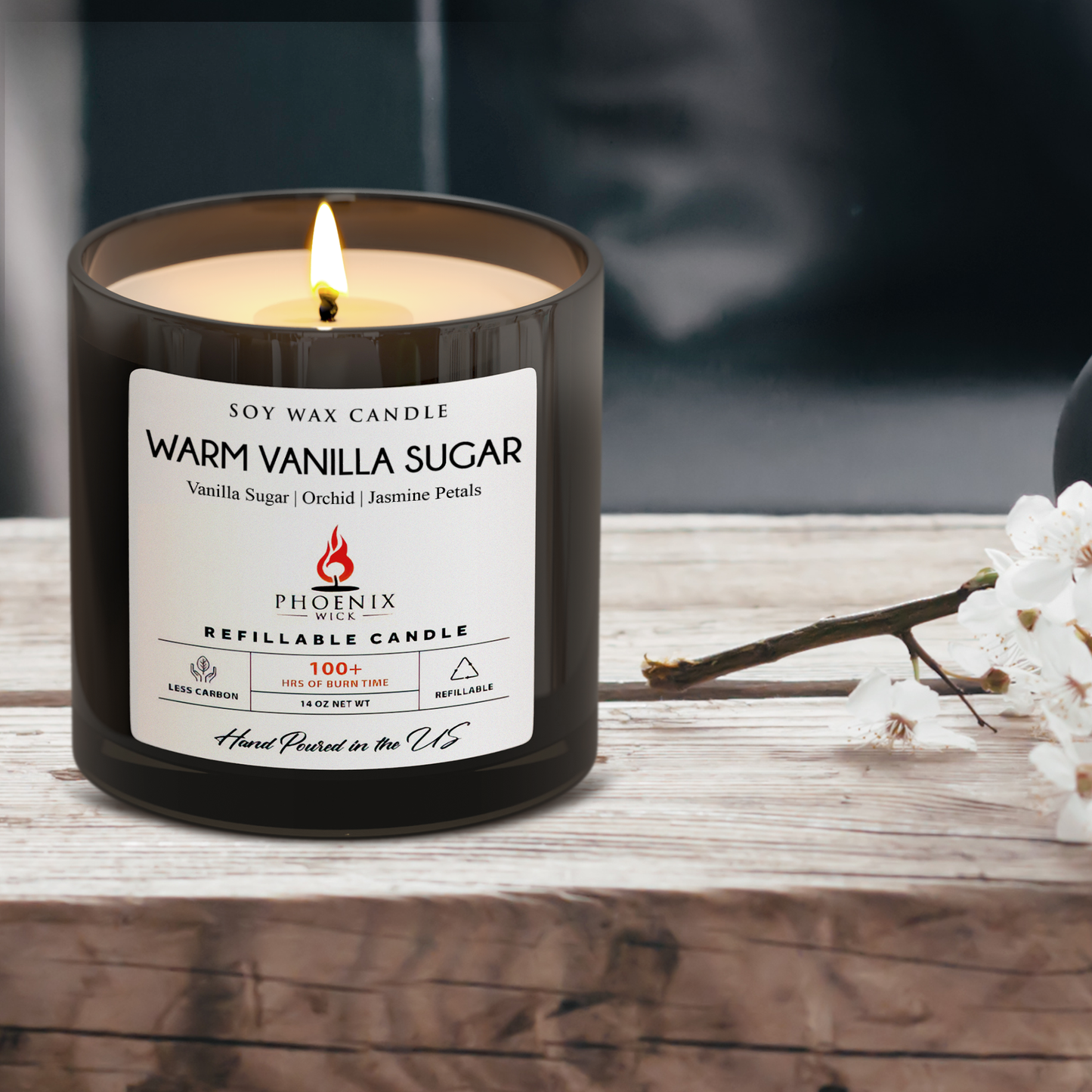 Warm Vanilla Sugar - Candle-Making Kit + Jar