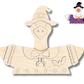NEW Unfinished Wood Layered Holiday Geese Shelf Sitter | 8" Wide| 1/2" and 1/4" Wood | Wood Craft DIY