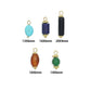 Gemstone Beads Pedant For Necklace Bracelet Jewelry Making Supply, Beads Charm, Sku#Y1063