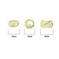 Gold Silver Oval Barrel Hourglass Shape Space Beads Charm Pendant, Sku#Y1073