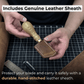 Angled Leather Skiving Knife, 3 cm (1.18 inches)