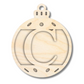 Unfinished Wood Layered Letter Christmas Ornaments | A-Z | 2 Piece | 5" Tall | 1/8" Wood | Wood Craft DIY