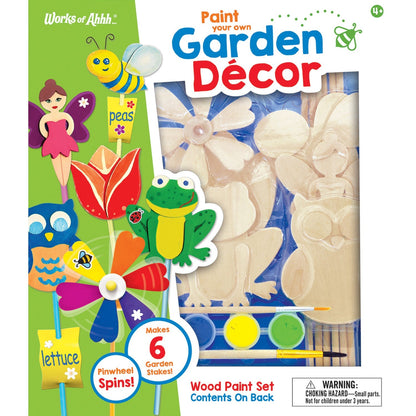 Garden Decor – Wood Craft & Paint Kit by MasterPieces