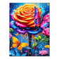 DIY Handmade Diamond Painting With Colorful Animals And Full Diamonds