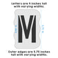 Alphabet Letter Stencil Kit