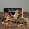DIY Fish Wood Carving & Painting Kit – Beginner Whittling Set with Video Tutorial