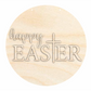 Unfinished Wood Happy Easter Cross Door Sign Kit | Wood Craft Cutouts | 1/4" Thick |