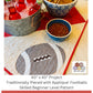 Football Table Topper or Lap Quilt Pattern - Paper Print Version
