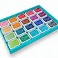 Mini Archival Ink Pad Stackable Storage Tray | Compact Organizer for Craft & Scrapbooking Supplies