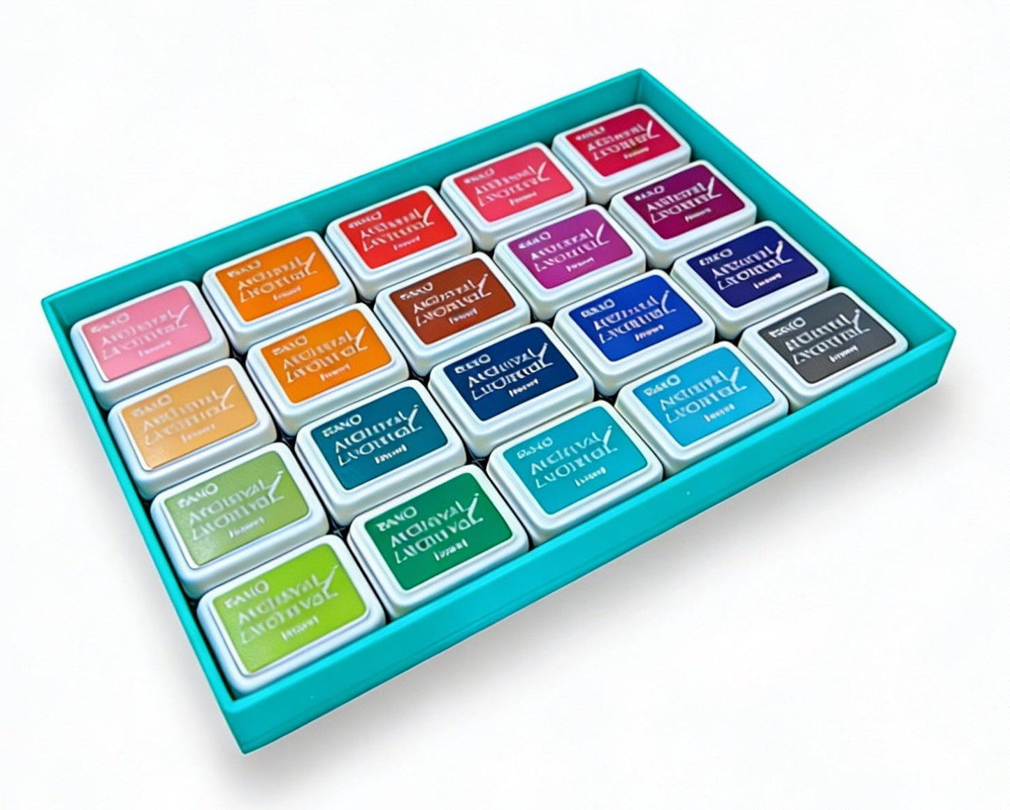 Mini Archival Ink Pad Stackable Storage Tray | Compact Organizer for Craft & Scrapbooking Supplies