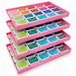 Mini Archival Ink Pad Stackable Storage Tray | Compact Organizer for Craft & Scrapbooking Supplies