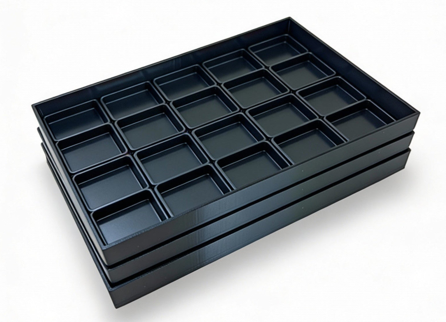 Mini Archival Ink Pad Stackable Storage Tray | Compact Organizer for Craft & Scrapbooking Supplies